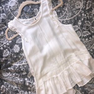 Hollister White Blouse